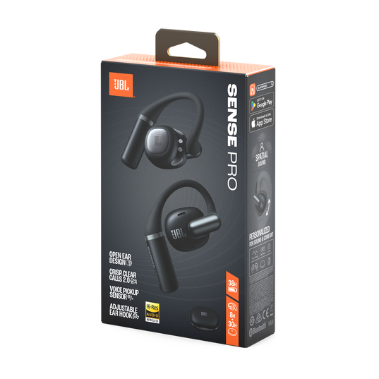 JBL Sense Pro - Black - True wireless open-ear headphones - Detailshot 15