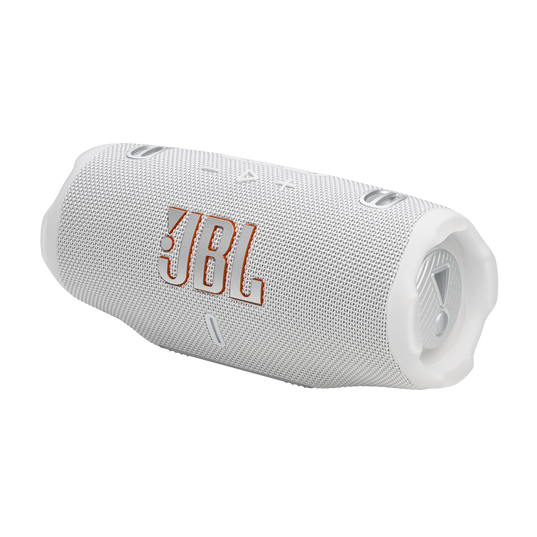 JBL Charge 6 - White - Portable waterproof and drop-proof Bluetooth speaker - Detailshot 2