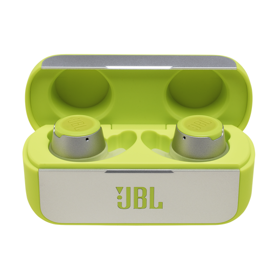 JBL Reflect Flow - Green - Waterproof true wireless sport earbuds - Hero