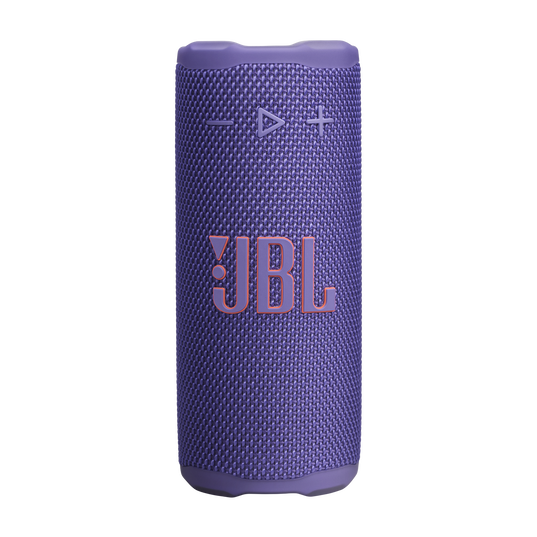 JBL Grip - Purple - Compact Bluetooth speaker with bold JBL Pro Sound and ambient light - Hero