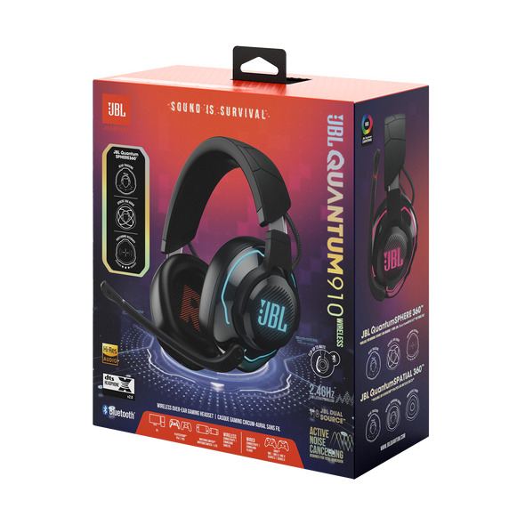 JBL Quantum 910 Wireless | Wireless over-ear performance