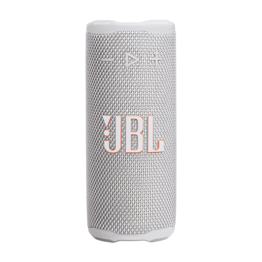 JBL Grip - White - Compact Bluetooth speaker with bold JBL Pro Sound and ambient light - Hero