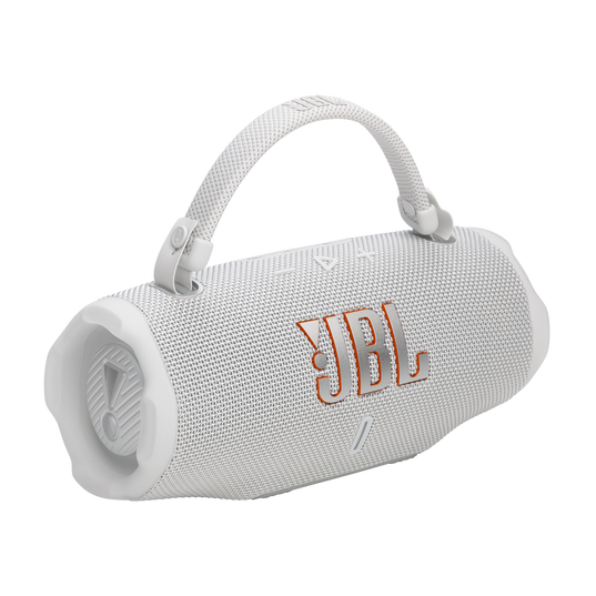 JBL Charge 6 - White - Portable waterproof and drop-proof Bluetooth speaker - Detailshot 2