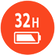 播放時間長達 32 小時