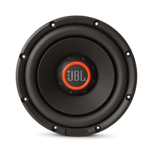 S3-1024 - Black - 10" (250mm) high-performance car audio subwoofer - Front