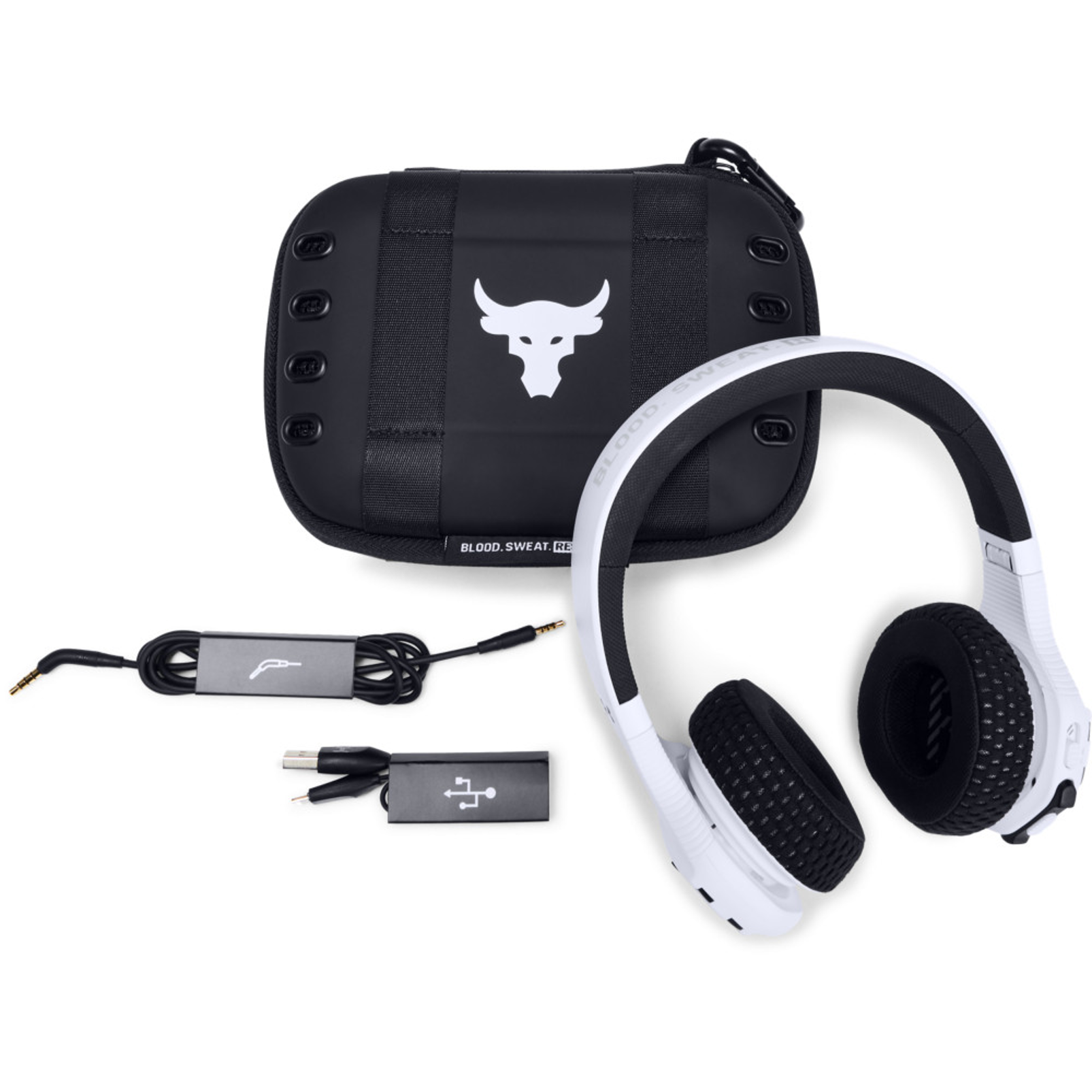 project rock in ear headphones