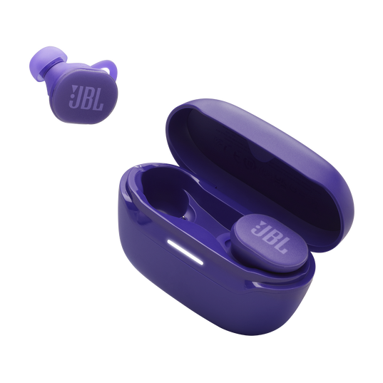 JBL Endurance Race 2 - Purple - Waterproof sports true wireless earbuds - Detailshot 5