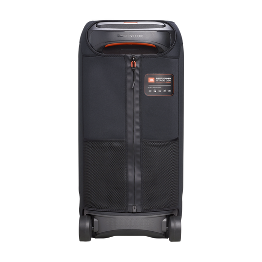 JBL PartyCover Stage 320 - Black - Protective cover for JBL PartyBox Stage 320 speakers - Back