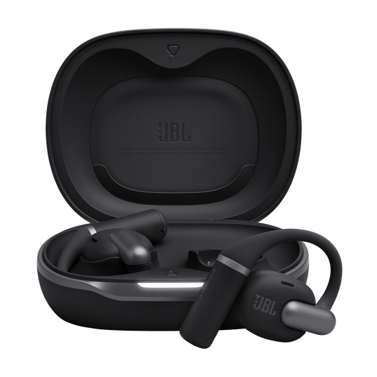 JBL Sense Pro - Black - True wireless open-ear headphones - Hero