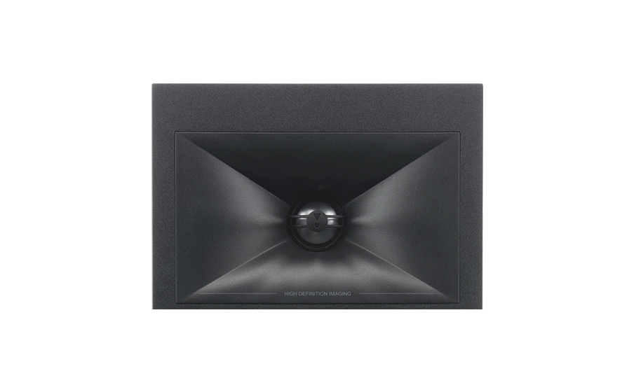 1-inch (25mm) Anodized Aluminum Tweeter in a Next Generation HDI™ Waveguide