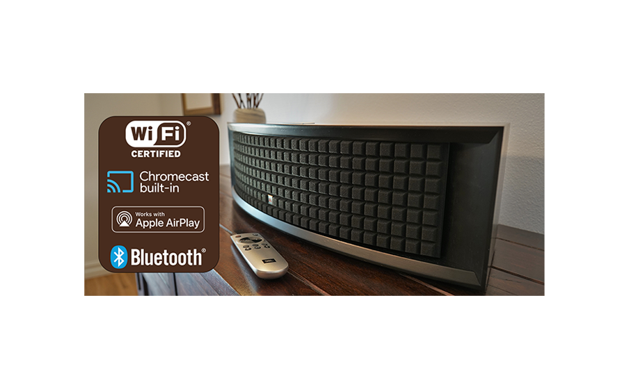 Wireless Streaming Audio via Google Chromecast, Apple AirPlay 2, and Bluetooth