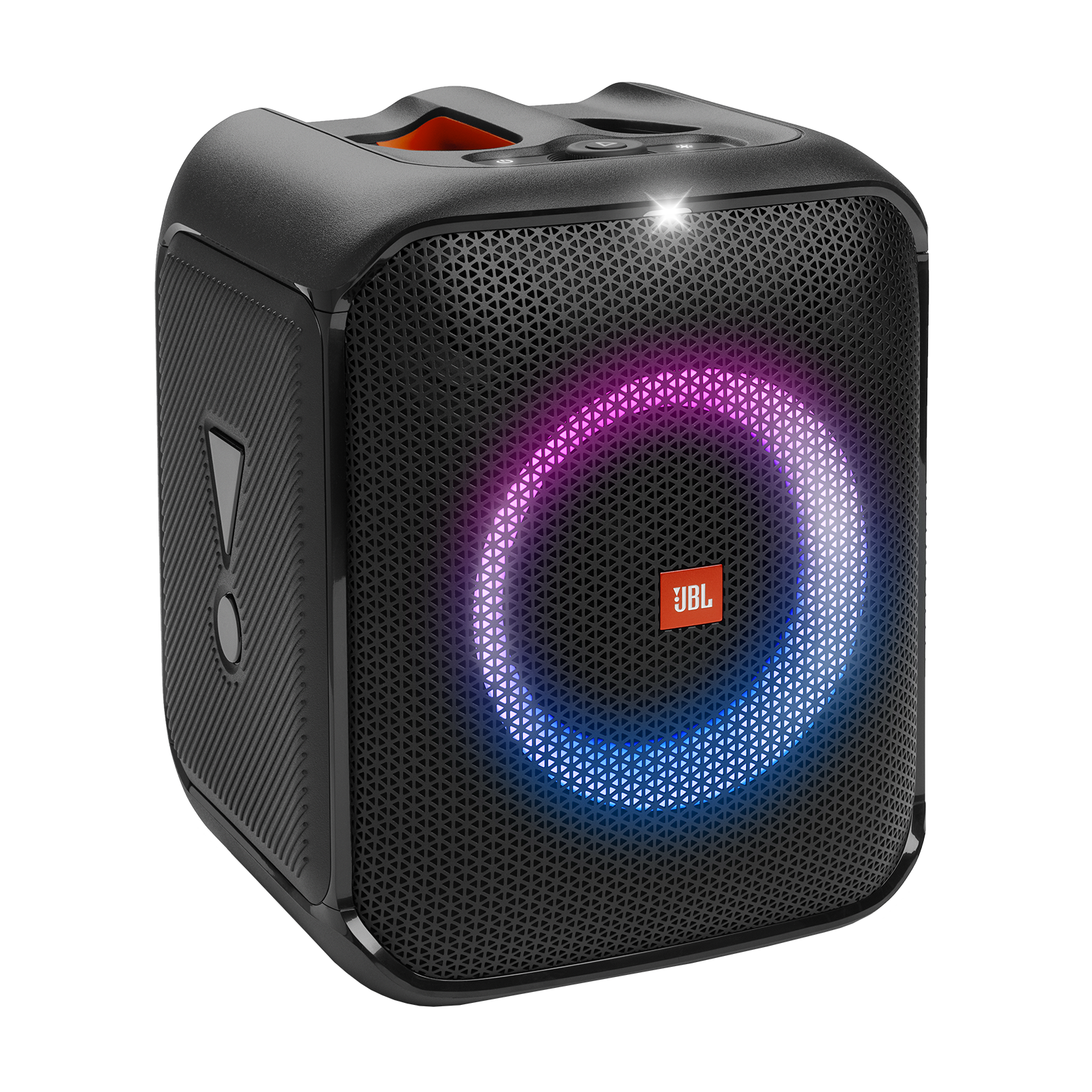 JBL Partybox Encore Essential | 手提式派對喇叭，具備100W 的震撼音效、內建動態燈光秀與防潑水設計。